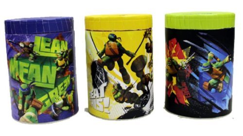 Teenage Mutant Ninja Turtles Round Bank - Assorted Designs (1 Coin
