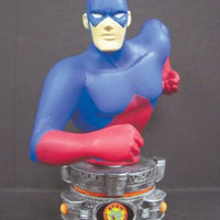 Liga de la Justicia - La estatua del pisapapeles Atom