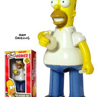 Juguete de acción de hojalata de Los Simpson Homero sonriente