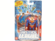 Figura de acción de Superman con traje rasgado ilimitado de la Liga de la Justicia
