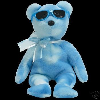 TY Beanie Baby - BERRY ICE el oso (exclusivo del programa de regalos de verano)
