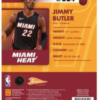 NBA - Jimmy Butler Miami Heat (Black Jersey) Reaction 3 3/4" Action Figure by Super 7