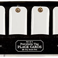Two's Company Set of 6 Tag Placecard Holders In Gift Box by Two's Company