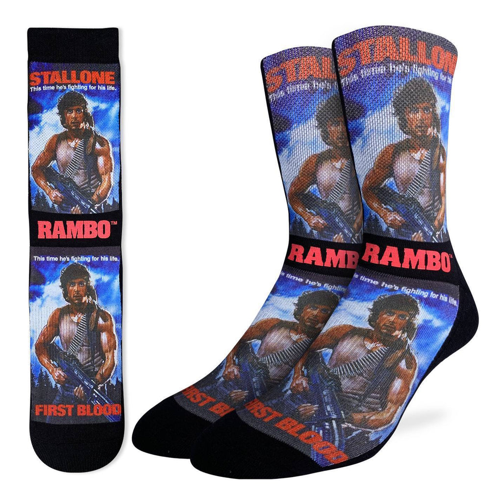 Rambo - First Blood Socks by Good Luck Sock