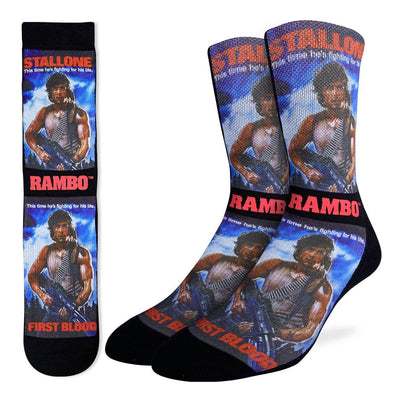 Rambo - Primeros calcetines de sangre de Good Luck Sock