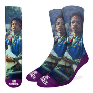 Jimi Hendrix Concert Socks by Good Luck Sock