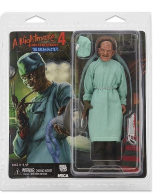 A Nightmare on Elm Street Part 4 Dream Masters - SURGEON Freddy Krueger Classic Retro Clothed Action Figure by NECA