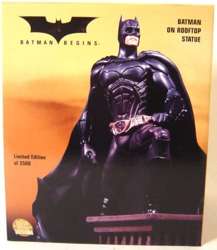 Batman Begins - BATMAN on Rooftop Statue by DC Collectibles SALE