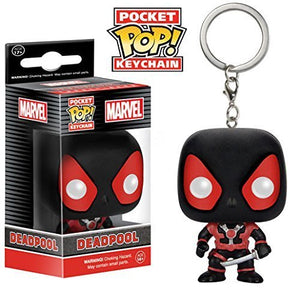 Deadpool Black Suit Pocket Pop! Vinyl Figure Key Chain
