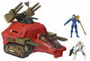 GI Joe: Sigma 6 - Cobra HISS Tank con Cobra Commander y HISS Trooper Figuras de acción de 2,5 pulgadas