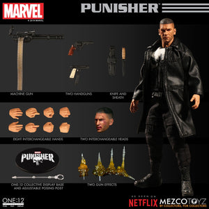 Punisher - One: 12 Collective The 6.5" Figura de acción de Mezco Toyz