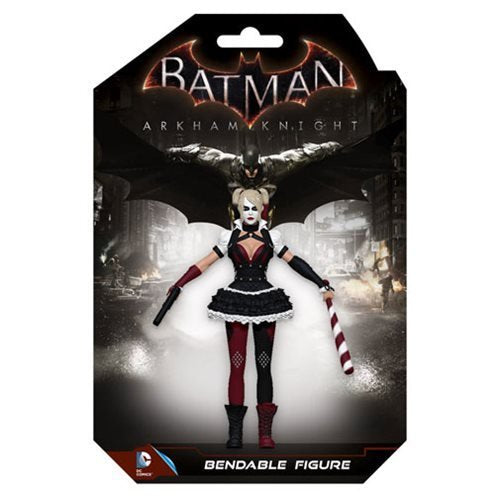 Batman Arkham Knight Harley Quinn 5 1/2-Inch Bendable Figure by NJ Croce