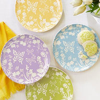 Two's Company Butterfly Appetizer Plates - Set of 4
