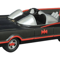 DIAMOND SELECT TOYS Batman Classic 1966 Serie de TV: Estatua de banco de vinilo Batmobile