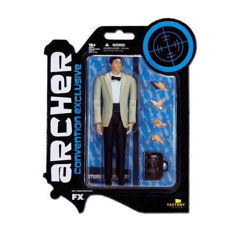 SDCC 2014 Exclusive Sterling Archer Tuxedo Variant 6" Action Figure