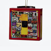 Beatles - Red Record Case Album Cover Ornament by Kurt Adler Inc.