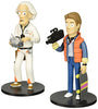 Back to the Future - Marty and Doc Brown 2-pc Set of Vinyl Idolz Statues by Funko