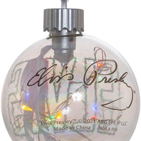 Elvis Presley - Adorno de bola de cristal LED Elvis de Kurt Adler Inc.