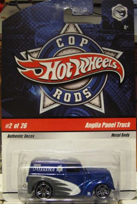 Hot Wheels Cop Rods Anglia Panel Camión 2/26 AZUL