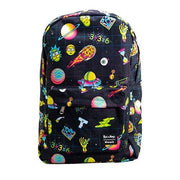 Rick & Morty - Galaxy Character All Over Print Backpack by LOUNGEFLY