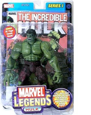 Marvel Legends Series 1 - The Incredible Hulk Action Figure by Toy Biz