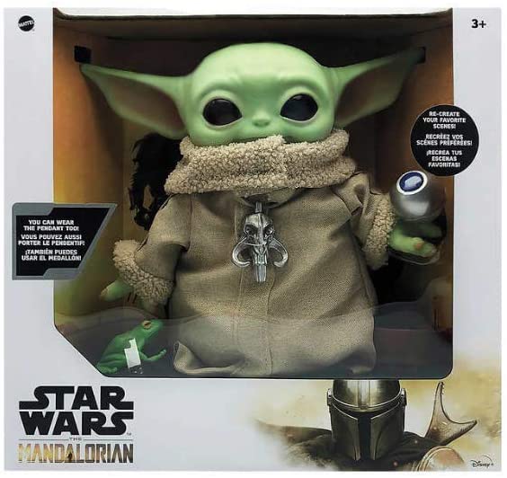 Star Wars - The Mandalorian THE CHILD Baby Yoda Figura en caja de 12"