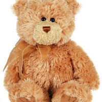 Gund Corin 11.5" Plush Teddy Bear (Dark Brown, Light Brown or Beige)