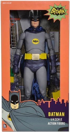 Batman - Batman 1966 TV Adam West 1/4 Scale Action Figure by NECA SALE