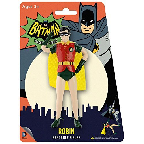 Batman - 1966 TV Series, Robin, Bendable Poseable Figure