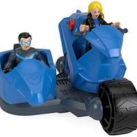 Fisher-Price Imaginext DC Super Friends, Nightwing y Transforming Cycle