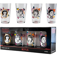 Stranger Things - Boxed Set of 4 Pint Glasses by Loungefly