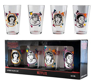 Stranger Things - Boxed Set of 4 Pint Glasses by Loungefly