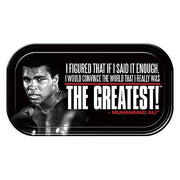 Muhammad Ali The Greatest Mini Cartel de chapa