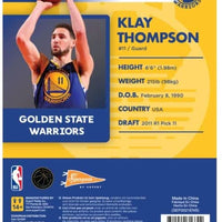 NBA - Klay Thompson Golden State Warriors (Blue Jersey) Reaction 3 3/4" Action Figure by Super 7
