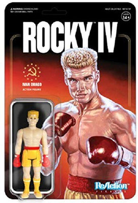 Rocky - Figura de reacción de Ivan Drago (Rocky IV) de Super 7