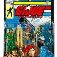 G.I. Joe - A Real American Hero Comic Book #9 3-pack set of 3 3/4 " Action Figures