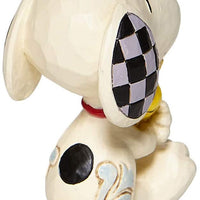 Cacahuetes - Snoopy con Woodstock Mini Figura de Jim Shore por Enesco D56 