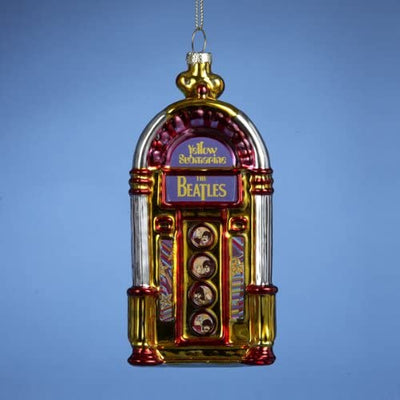 Beatles - Yellow Submarine Jukebox Glass Ornament by Kurt Adler Inc.