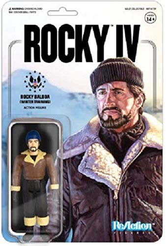 Rocky - Rocky Balboa (Rocky IV)Winter Coat Reaction Figure by Super 7