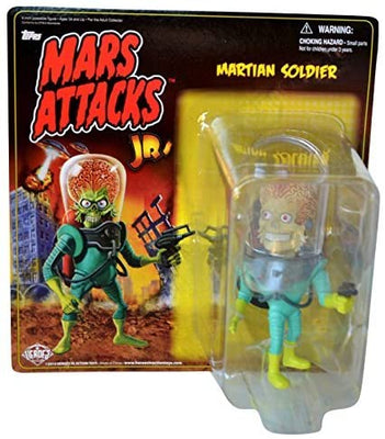 Mars Attack - Figura de soldado marciano de 4
