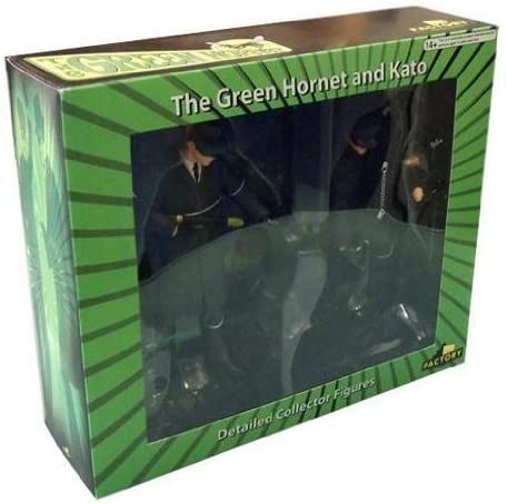 Green Hornet - Figuras coleccionables de la serie de televisión Green Hornet y Kato de Factory Entertainment 