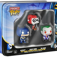 Funko Batman DC Comics Pocket Pop! Mini figura de vinilo lata (paquete de 3)
