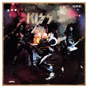 Vandor 87246 KISS Alive Album Cover Heavy Gauge Metal Sign, Multicolored