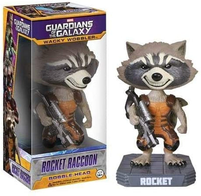 Guardianes de la Galaxia - Rocket Raccoon Wacky Wobbler Bobble de Funko