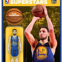 NBA - Klay Thompson Golden State Warriors (Blue Jersey) Reaction 3 3/4" Figura de acción de Super 7