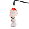 Peanuts - Juego de luces Snoopy de 11 pies y 10 luces de Kurt Adler Inc.
