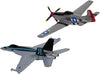 Top Gun Maverick -  Hornet & Mustang 2-pack Die-Cast Display Model Aircrafts by Corgi