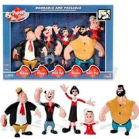 Popeye - Bendables Poseable Box Set