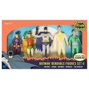 NJ Croce Batman Classic TV Series 5 1/2 pulgadas Bendable Figure Box Set Wave 2