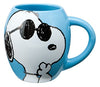 Cacahuetes - Snoopy Joe Cool Oval 18 oz. Taza de cerámica en caja de regalo